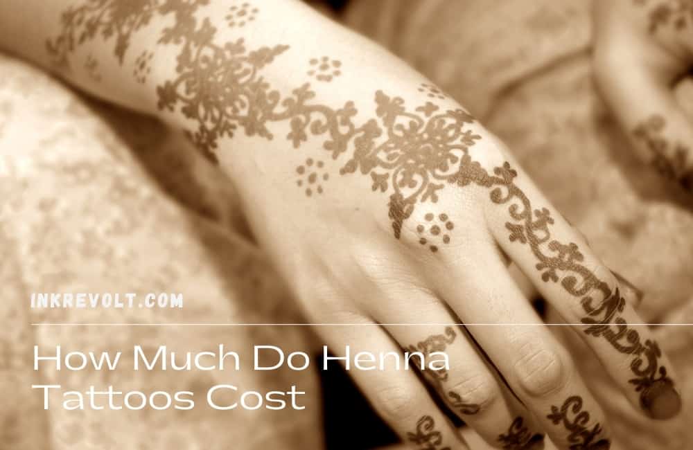 How Much Do Henna Tattoos Cost