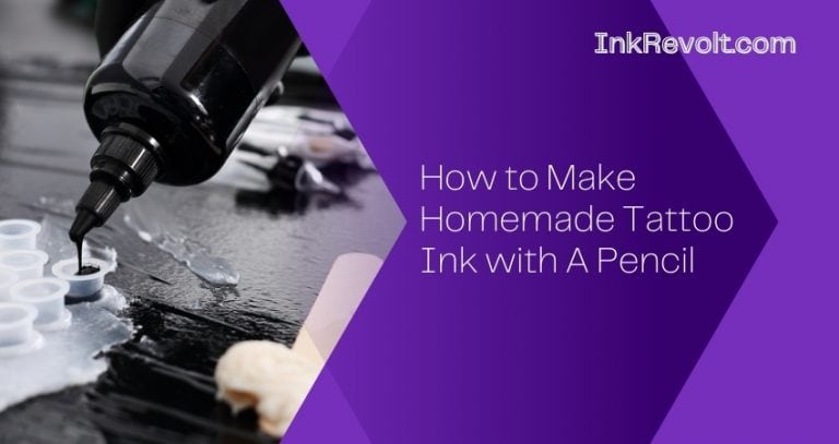 How to Make Homemade Tattoo Ink with A Pencil