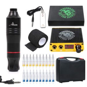 Dragonhawk Atom Rotary Pen Tattoo Machine Kit