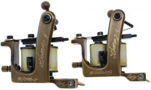 Thomas Custom Tattoo Machine Gun Handmade Brass Frame