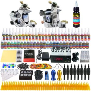 Solong Tattoo Complete Tattoo Kit 2 Pro Machine Guns