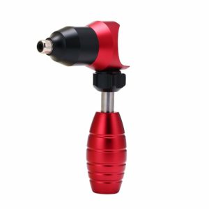 Redscorpion Rotary Tattoo Machine Gun Aluminum Alloy Frame Japan Motor with Tattoo Grip and Clip Cord