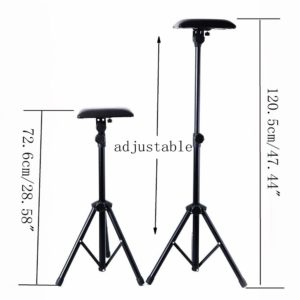 New Star Tattoo Foldable Sponge Pad Arm Leg Rest Stand Tripod with Adjustable Height