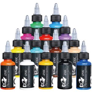 Baodeli 14 Pcs Tattoo Ink Set