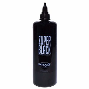 Intenze Professional Tattoo Ink Zuper Black