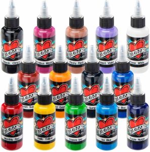 Millennium Mom's Tattoo Ink Set 14 bottles