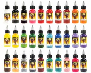 Scream Tattoo Ink Set