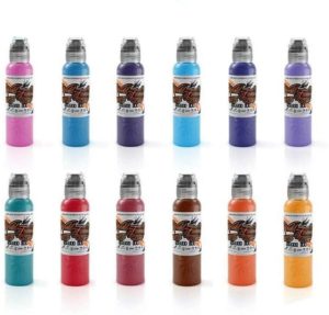 World Famous Primary Tattoo Ink Set