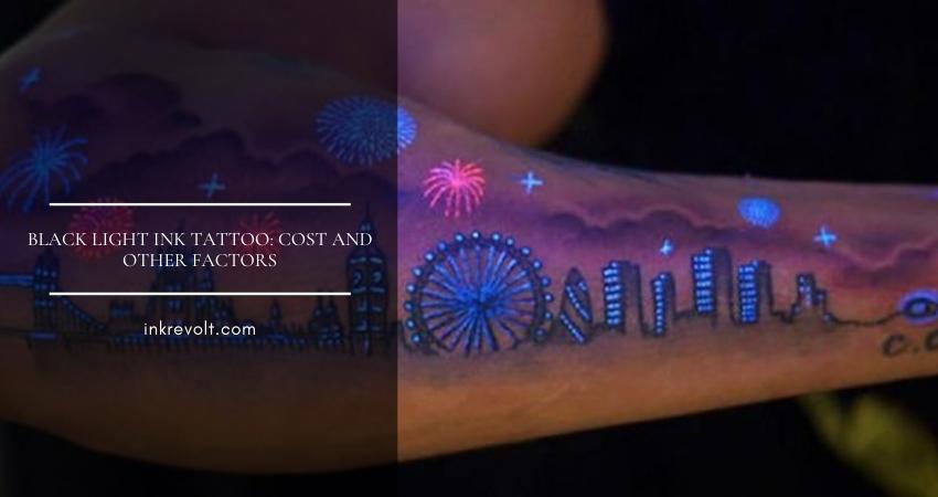 black light ink tattoo cost