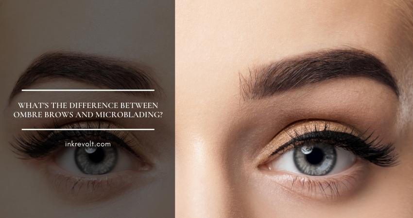 Difference Between Ombre Brows And Microblading