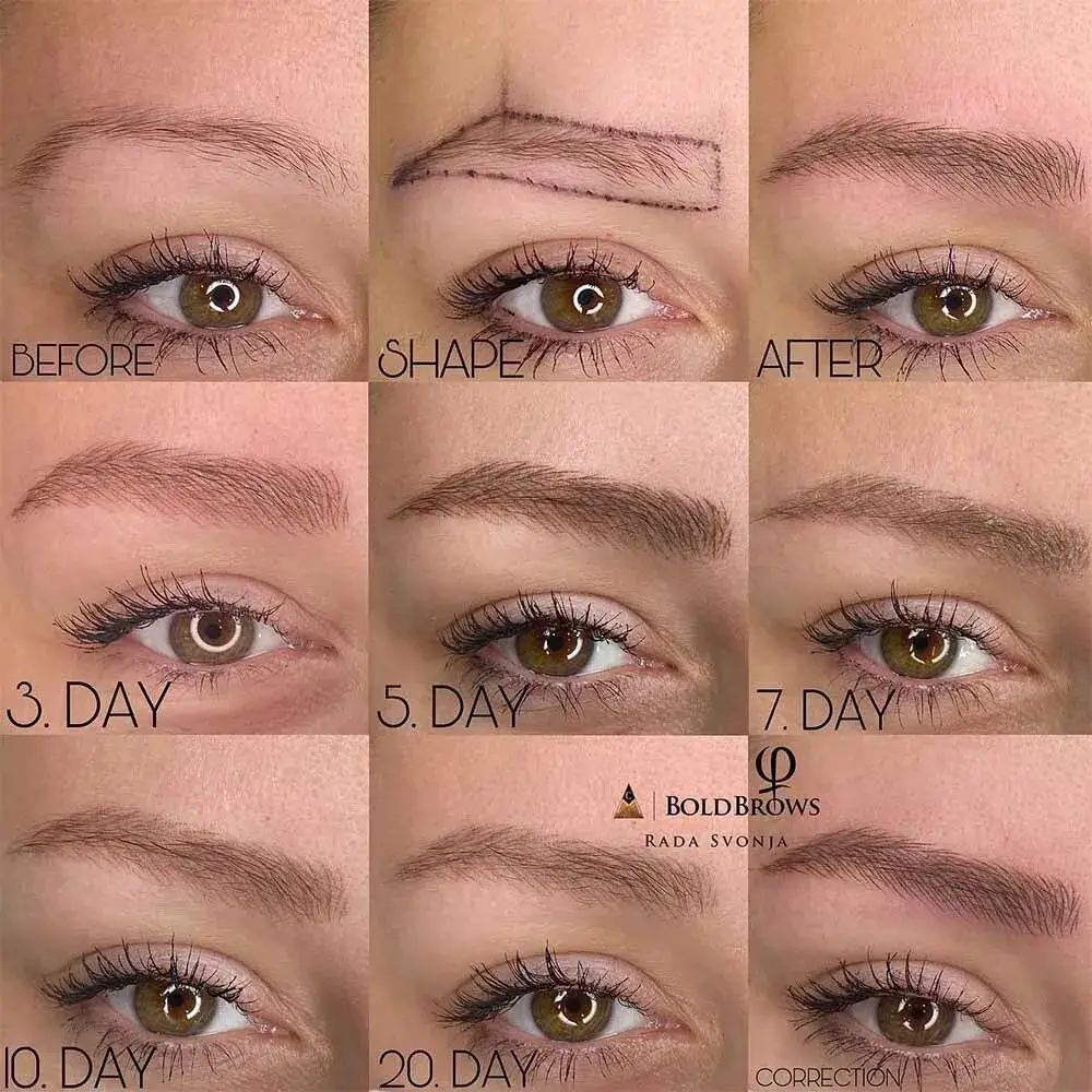 How Long Do Microbladed Eyebrows Take To Heal?