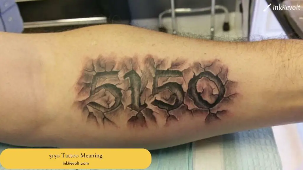 What Does The 5150 Tattoo Mean? - Ink Revolt