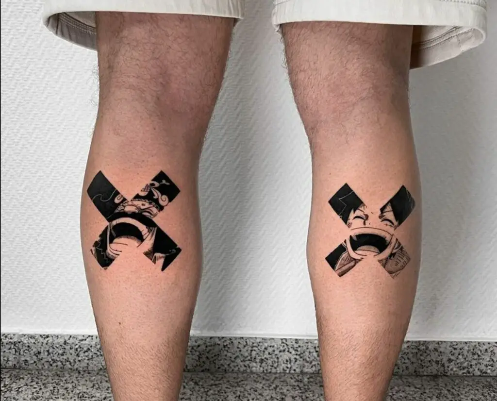 X tattoo can be of many styles