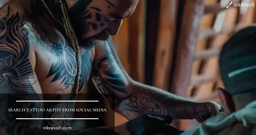 Search Tattoo Artist From Social Media