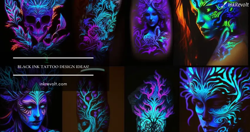 glow tattoos design idea