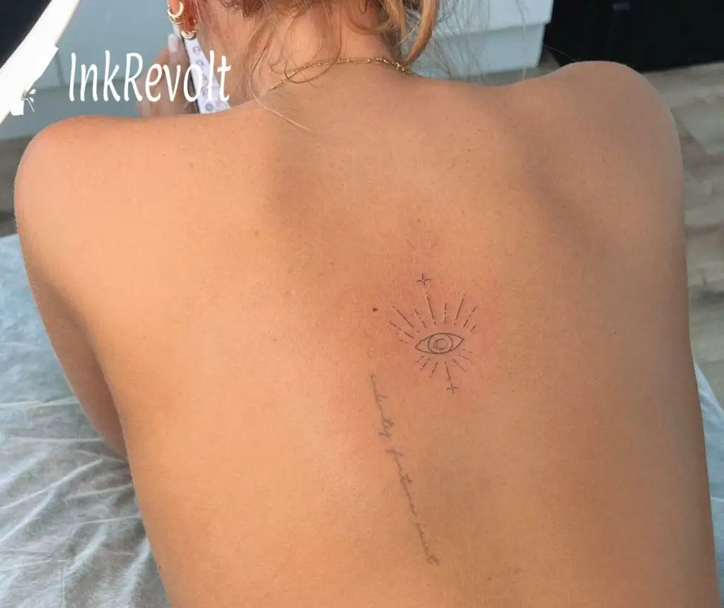 Simple Spine Tattoo