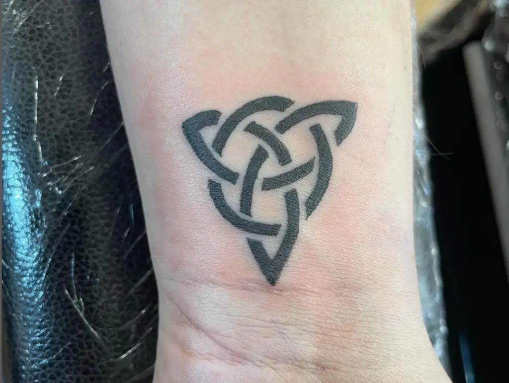 Celtic Triangle Tattoo