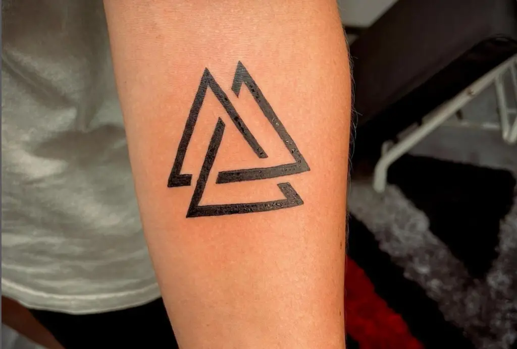 Three Triangle Tattoo