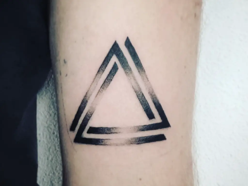 Triple Triangle Tattoo