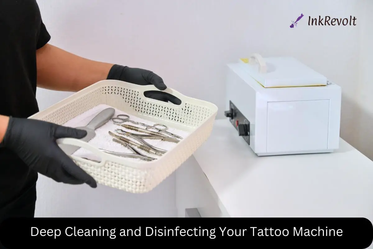 Deep Cleaning and Disinfecting Your Tattoo Machine