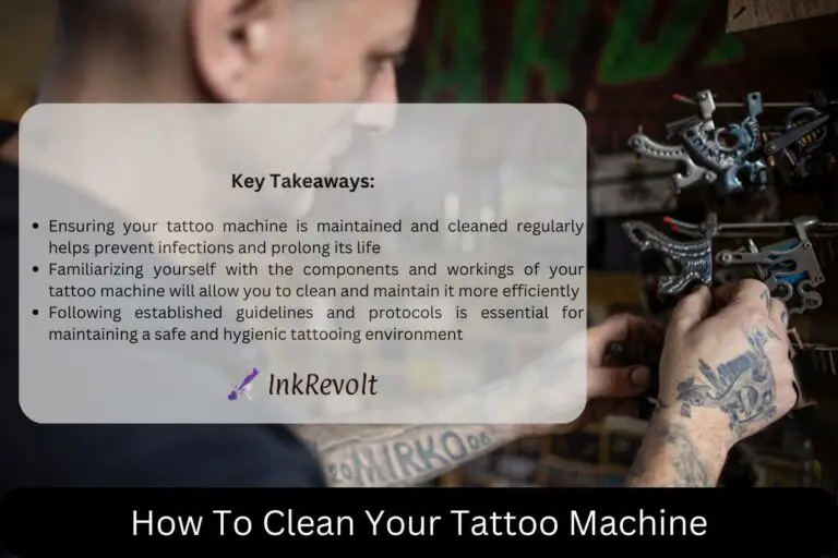 How To Clean Your Tattoo Machine