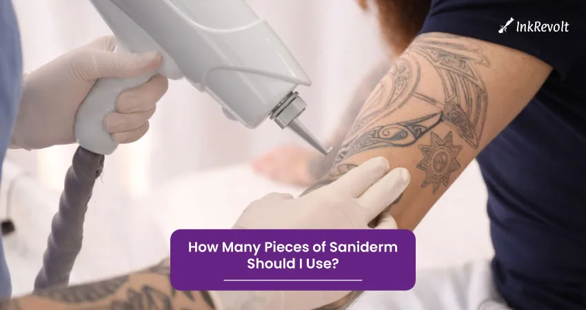 How Many Pieces of Saniderm Should I Use