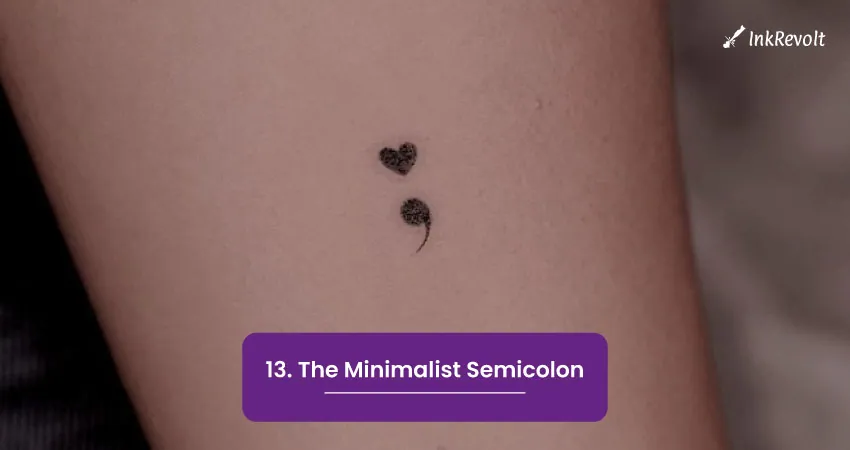 13. The Minimalist Semicolon