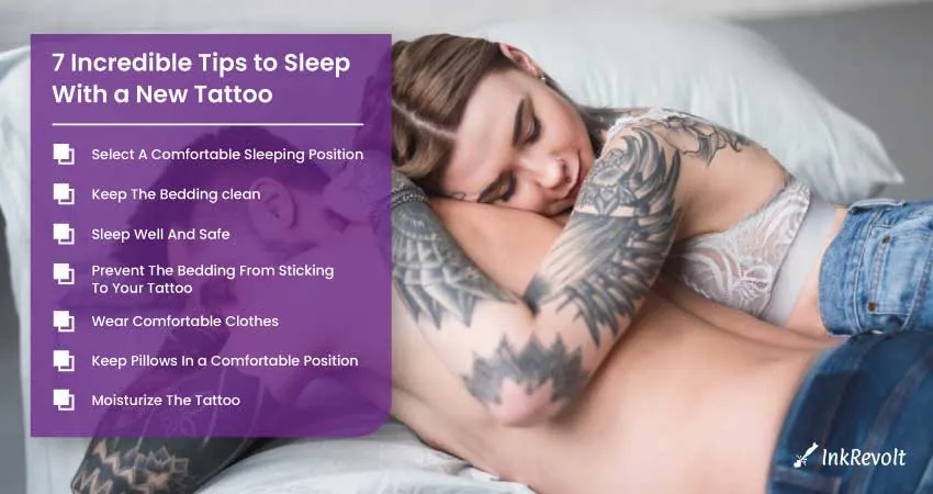 7 Incredible Tips to Sleep With a New Tattoo