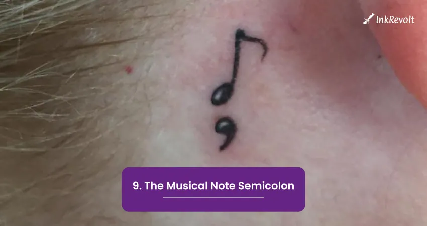 9. The Musical Note Semicolon