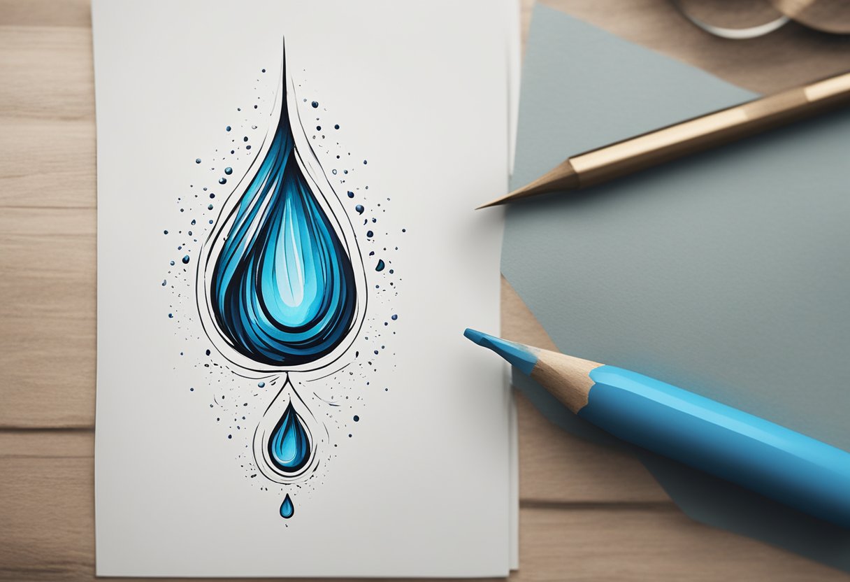 Raindrop Tattoo Meaning Explained Ink Revolt