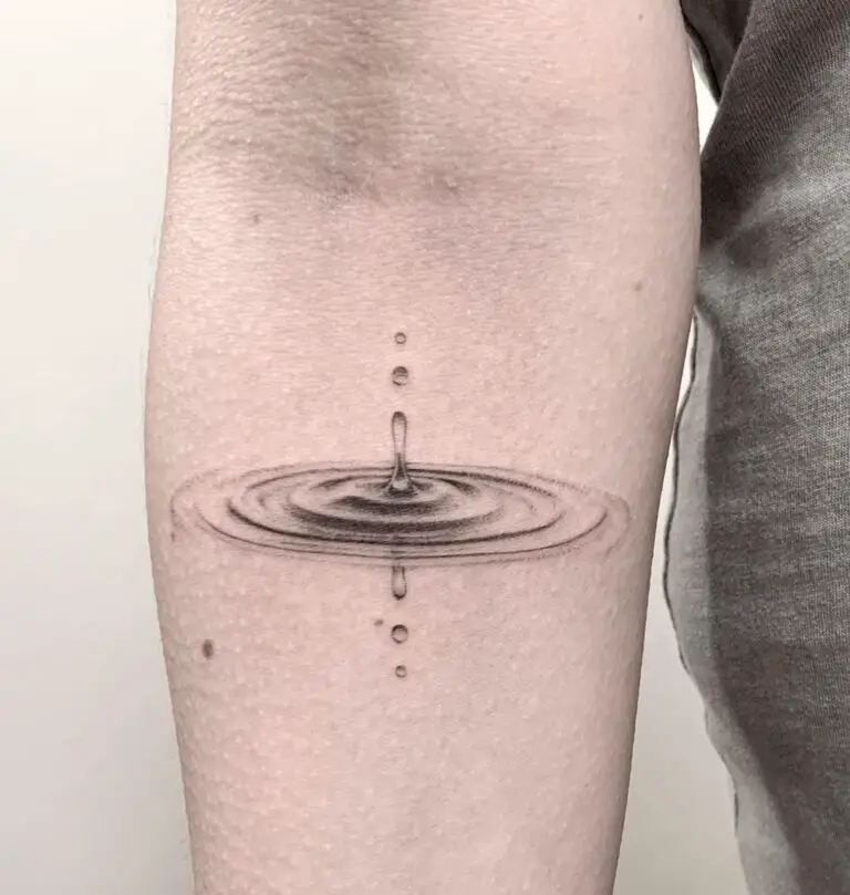 What Does a Raindrop Tattoo Mean: [Interpretation And Symbolism]