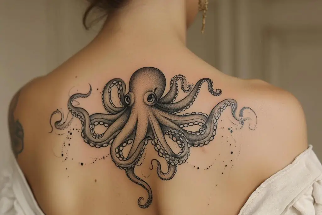 baby octopus tattoo 2