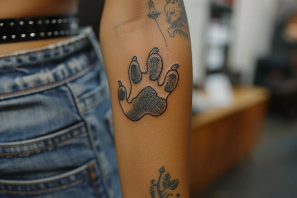 Dogpaw Tattoo 2