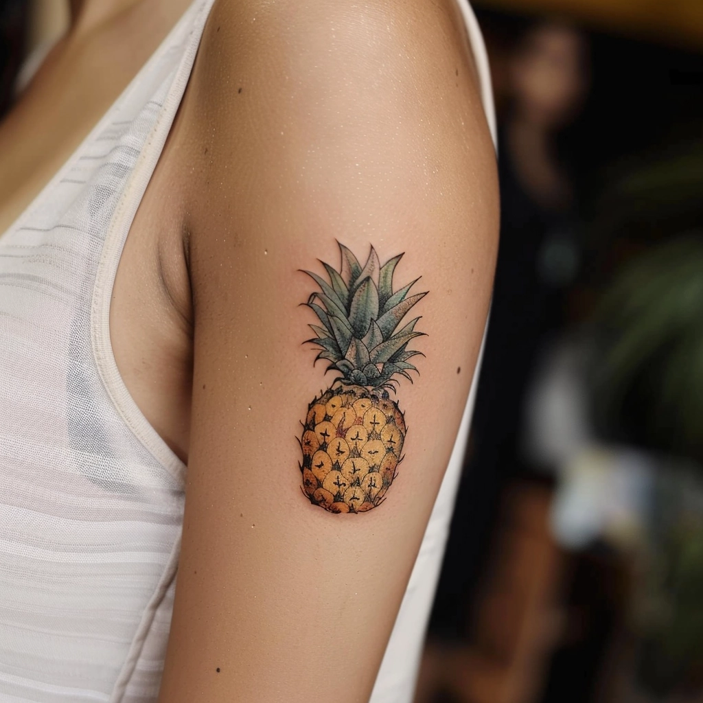 Pineapple Tattoo 1