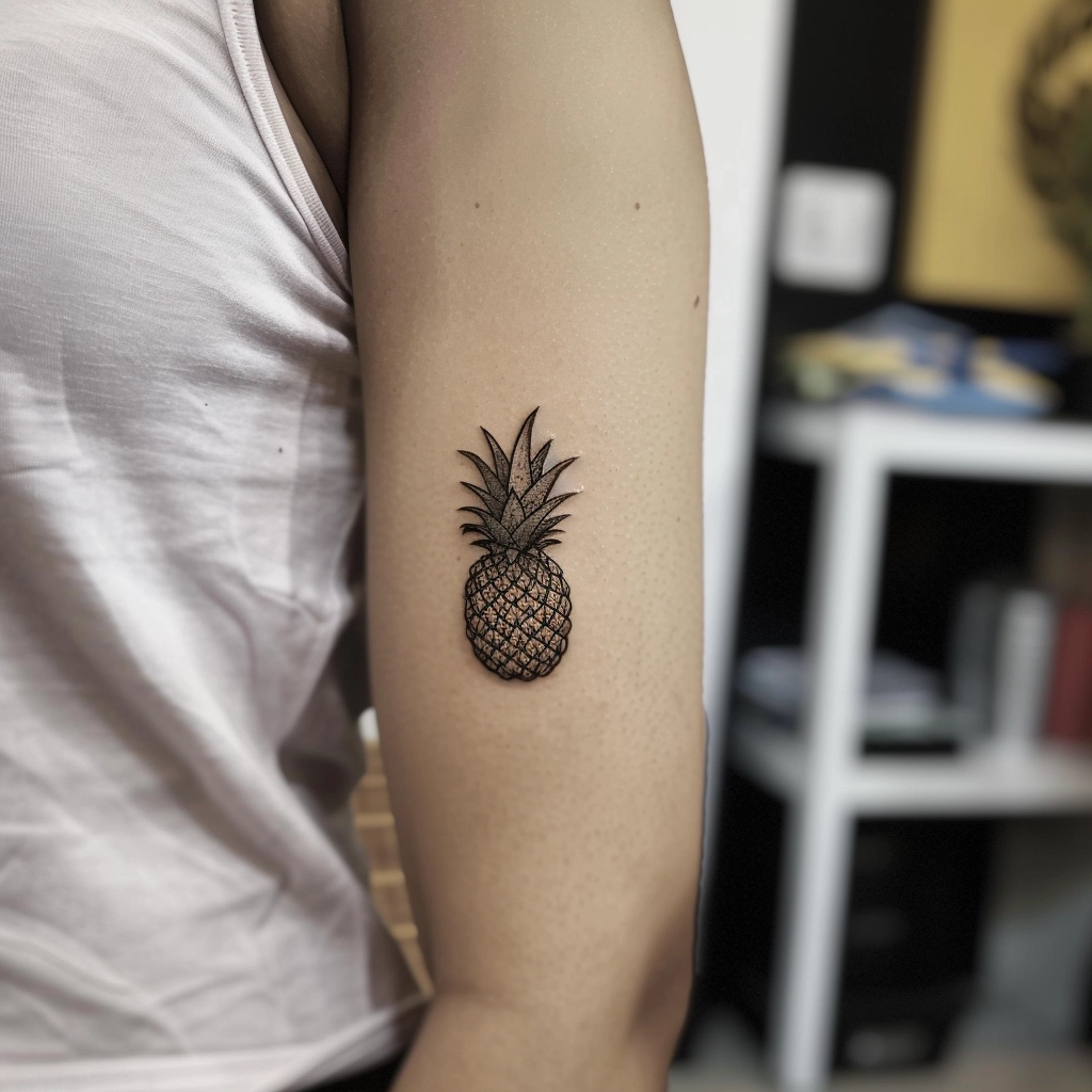 Pineapple Tattoo 2