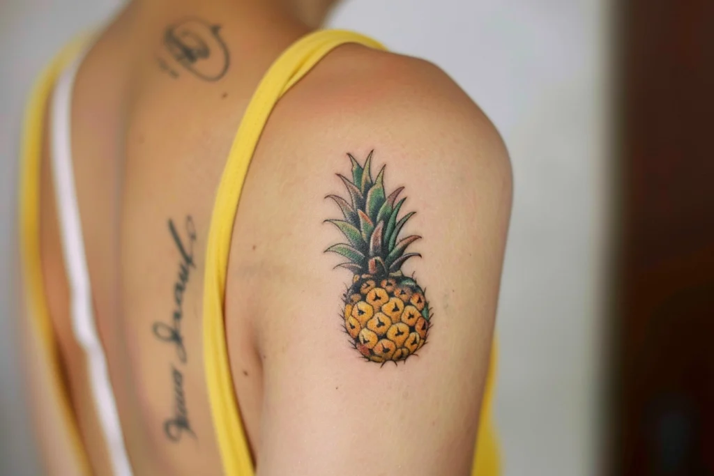 Pineapple Tattoo 5
