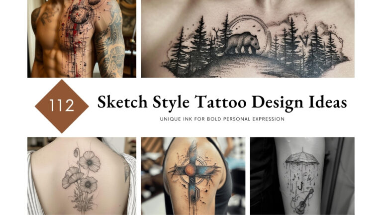 Sketch Style Tattoos: Unique Ink for Bold Personal Expression