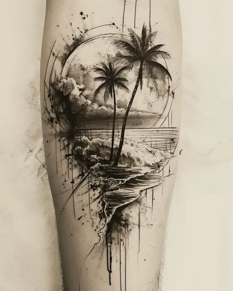 neyrorenessans tattoo abstract sketch realism palm ocean big mo c5c0ae16 f98b 4d5d 9ef4 4cf3e93a7bdf