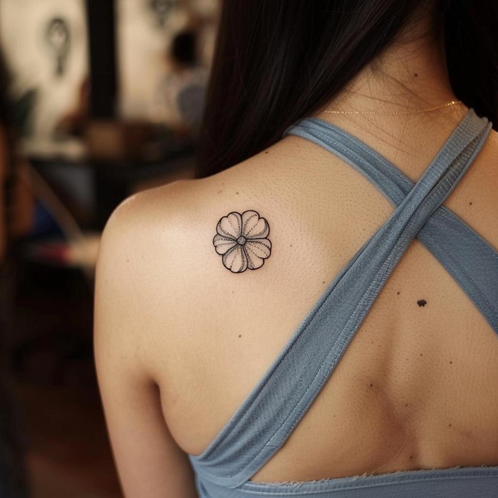 connectakader minimalist Mini Sand Dollar tattoo on a girls s 6ac079bc 9521 4c95 ac81 3cde6a13e81c 1